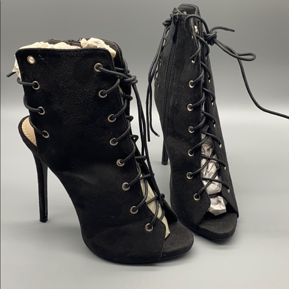 Lace Up Booties